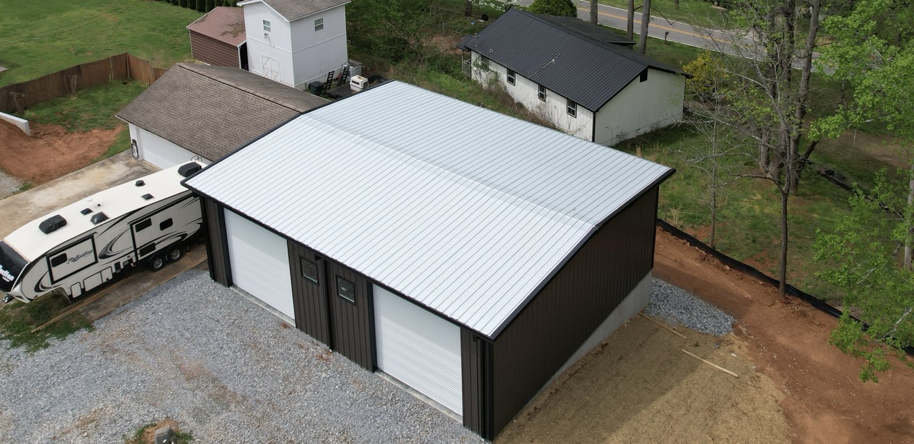 Two Bay Residential Steel Building